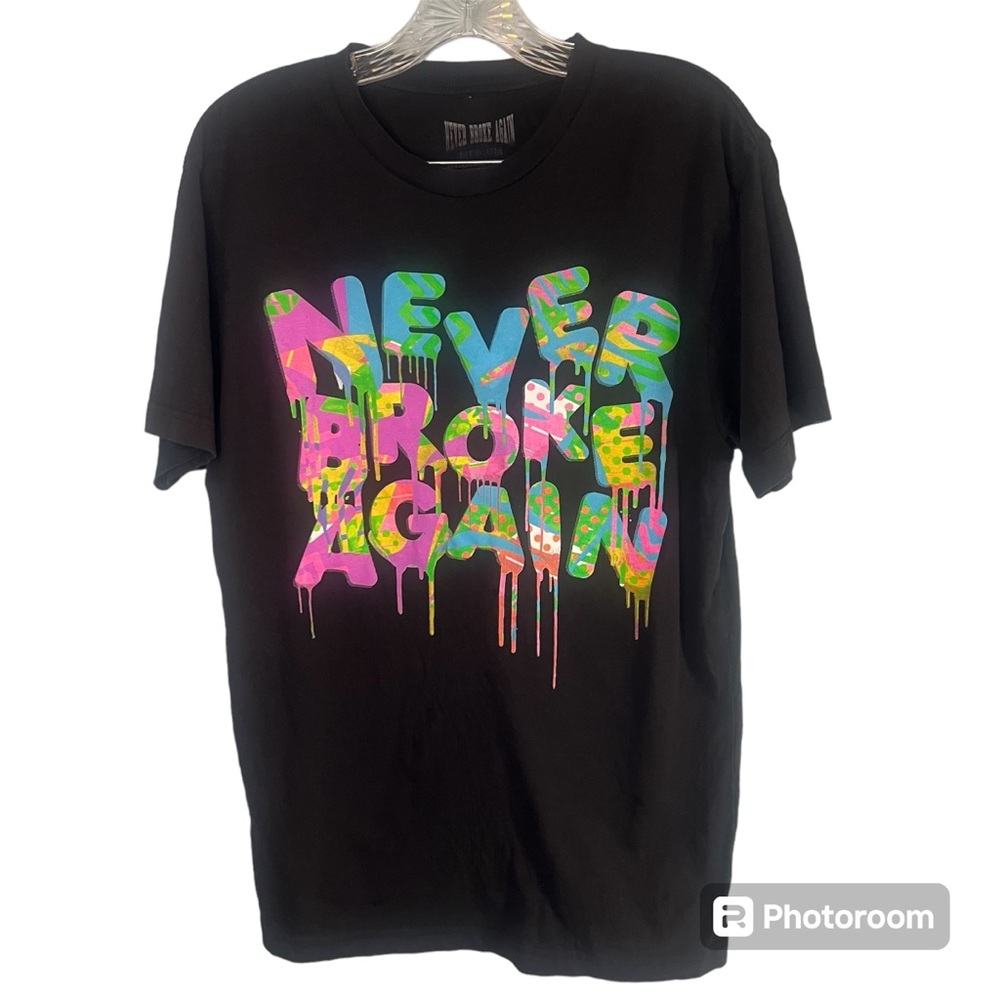 NBA YoungBoy Never Broke Again T-Shirt‎ Men’s size medium color Black